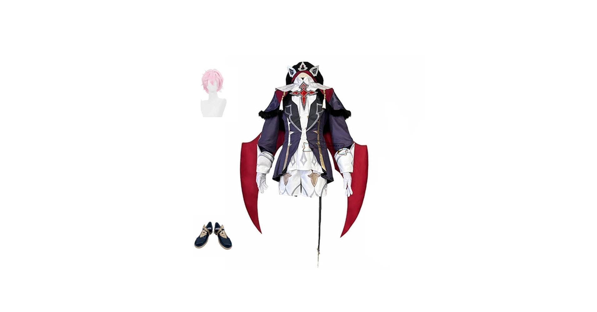 即発送　原神　ダリア　ウィッグ付き　コスプレ衣装 Amazon.co.jp: FUREETAE M ウィッグ付き 原神（げんしん